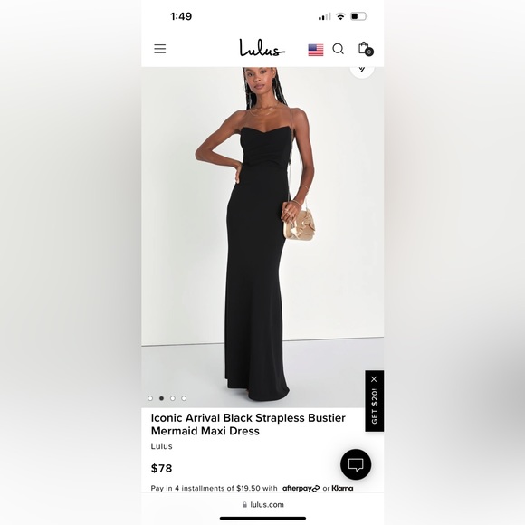 Lulu’s Maxi Dress - Size Small ✨ - Picture 2 of 3